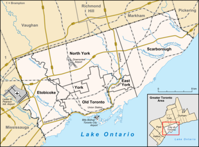 2003 Canadian Professional Soccer League season is located in Toronto