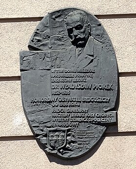 Plaque to Władysław Piórek