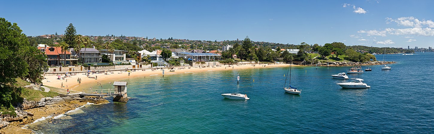 Camp Cove beach at Watsons Bay, New South Wales, by Diliff