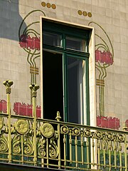 Balcony of Majolica House