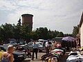A Sunday market in Hrebinka