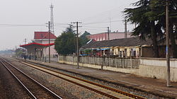 湾沚駅（中国語版）の遠景