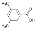 Struktur von 3,5-Dimethylbenzoesäure