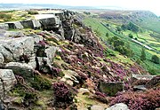 Along Curbar Edge