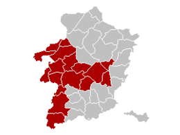 Arrondissement di Hasselt – Mappa