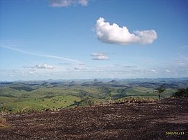 Paisagem rural no município