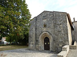 The Protestant temple in Beaussais