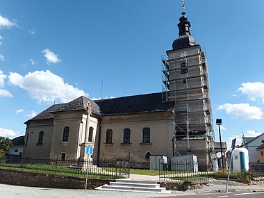 Église à Bludov.