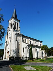 The church in Boulazac