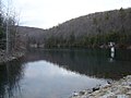 Picture of Reservoir On top of Dam