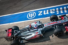 Photographie de Jenson Button lors du Grand Prix d'Italie 2012