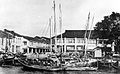 Fishing port in Tanjungbalai, 1900s