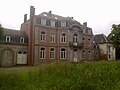 Le château de Suarlée. Façade N-O. (Mai 2014)