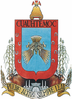 Coat of arms of Cuauhtémoc
