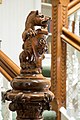 Staircase finial detail, The Kirna, 2018