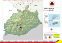 Official map of the Administrative post