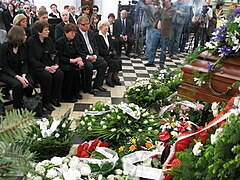Irena Sendler's funeral, May 2008