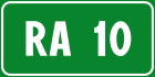 Autostrada Connection 10 shield}}