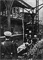 日暮里站內乘客跌落事故現場（1952年6月18日）