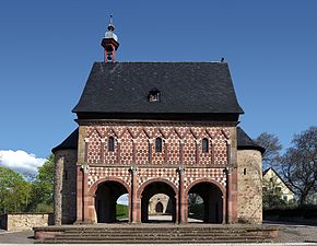 Lorsch Abbey gatehouse, Lorsch, unknown architect c. 800[153]