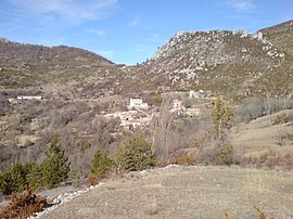 A general view of the village of Majastres