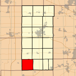 Location in DeKalb County