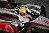 Photo des pontons de la McLaren MP4-26