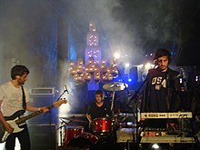 Sydney, 4 October 2007. MTV's The Lair Left to right: Szekeres, Stricker and Vendetta