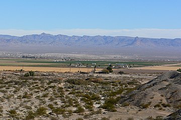 Mohave Valley, with Boundary Cone at right