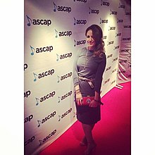 Danielle Senior at 2016 ASCAP awards