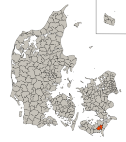 Comune di Nykøbing Falster – Localizzazione