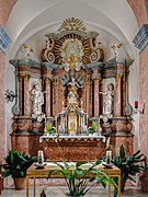 Altar der Marienkapelle in Obertheres