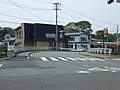 草生津川に架かる面影橋