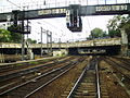 beim Bahnhof Paris-Saint-Lazare, Frankreich