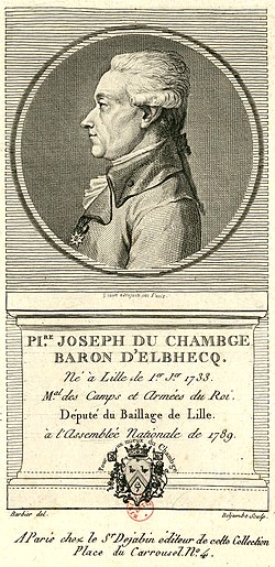 Pierre Joseph du Chambge d'Elbhecq