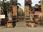 Aditya Jaya Hindu temple with Balinese architecture, East Jakarta