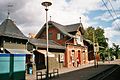 Straßenbahn-Stationshaus