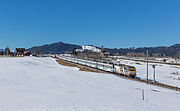 Former Voralpen Express trainset near Altmatt