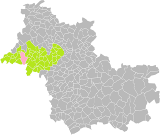 Saint-Martin-des-Bois dans le canton de Montoire-sur-le-Loir en 2016.