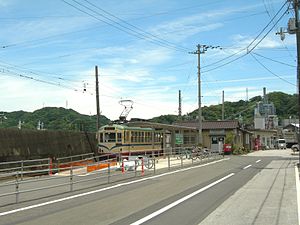 電車站遠景