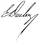 Firma di Charles Duclerc