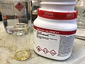 New bottle of sodium ethoxide from Sigma-Aldrich