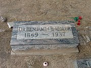 The grave site of Benjamin Baker Moeur (1869–1937).