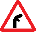 Junction on a bend (symbols may be reversed)