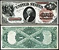 One-dollar United States Note from the 1880 series