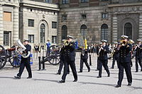 The band at H.M. birthday 2011.