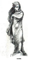 Engraving of Winter (Diana), from The Seasons