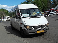 Самотлор-НН-323760 (MB Sprinter 413CDI) на маршруте № 1