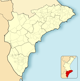 (Voir situation sur carte : province d'Alicante)