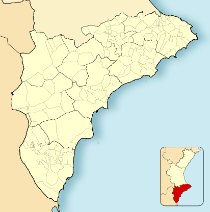 2022 Segunda División RFEF play-offs is located in Province of Alicante
